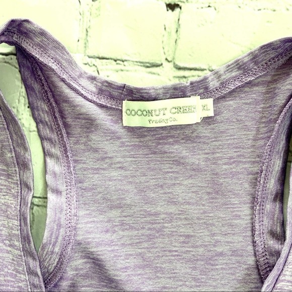 Coconut Creek Lavender Love Arrow Tank Top XL - Picture 3 of 3